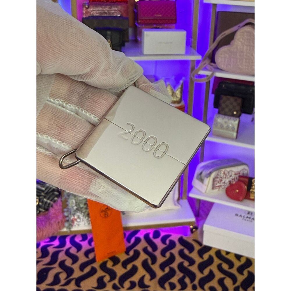 New In Box HERMES Symbole 2000 Symbol Plate Pendant Necklace Pair - Picture 5 of 12